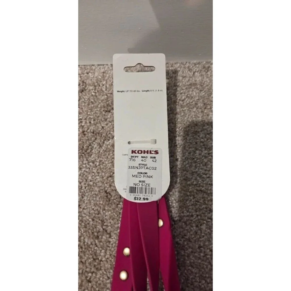Sonoma magenta medium pet leash